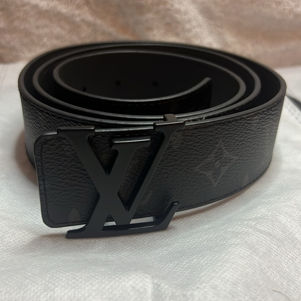 Two LV belts both XL one tan and one full black - Picture 4 of 7